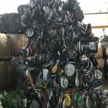 HDPE Buckets Black recycling