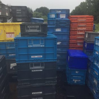 HDPE Crates recycling