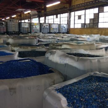 HDPE Drum Regrind recycling