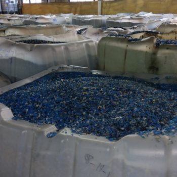 HDPE Drum Regrind recycling
