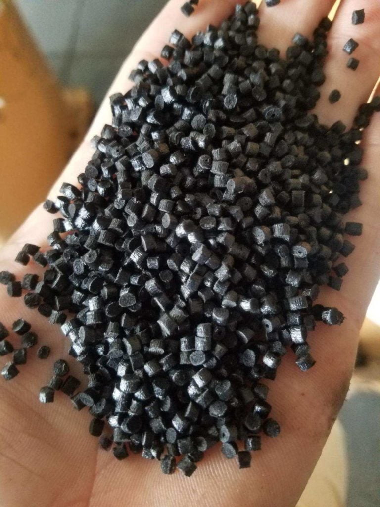 plastic pellets recycling