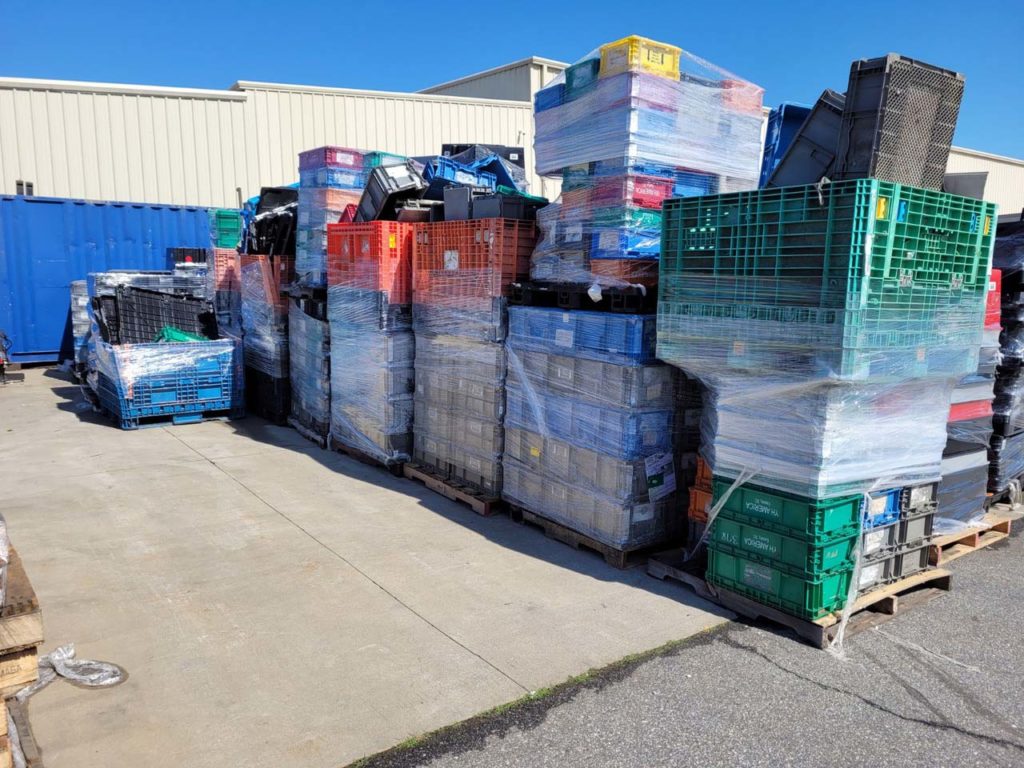 plastic pallets, plastic pallet recycling, scrap plastic buyers near me