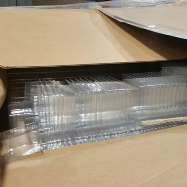 Clear PET Thermoform Trays - New In Box