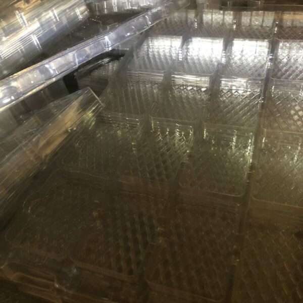 PET Clear Trays - Thermoformed Scrap